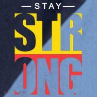 Stay Strong Positive Quote Raglan Baseball Sleeve Shirt thumb 2