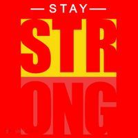 Stay Strong Positive Quote Santa Hat thumb 1
