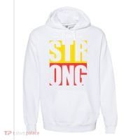 Stay Strong Positive Quote Comfort Colors Garment-Dyed Hooded Sweatshirt thumb 0
