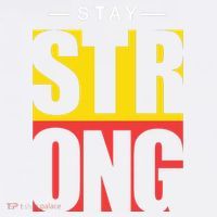 Stay Strong Positive Quote Comfort Colors Garment-Dyed Hooded Sweatshirt thumb 2