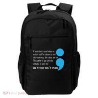 Semicolon Suicide Prevention Awareness Backpack thumb 0