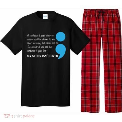Semicolon Suicide Prevention Awareness Pajama Set