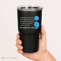 Semicolon Suicide Prevention Awareness Tumbler thumb 2