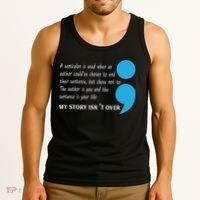 Semicolon Suicide Prevention Awareness Tank Top thumb 3