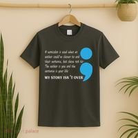 Semicolon Suicide Prevention Awareness T-Shirt thumb 2