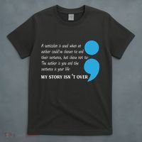 Semicolon Suicide Prevention Awareness T-Shirt thumb 4