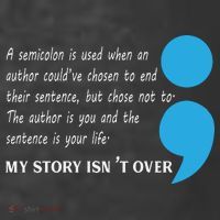 Semicolon Suicide Prevention Awareness Women's Hoodie thumb 2