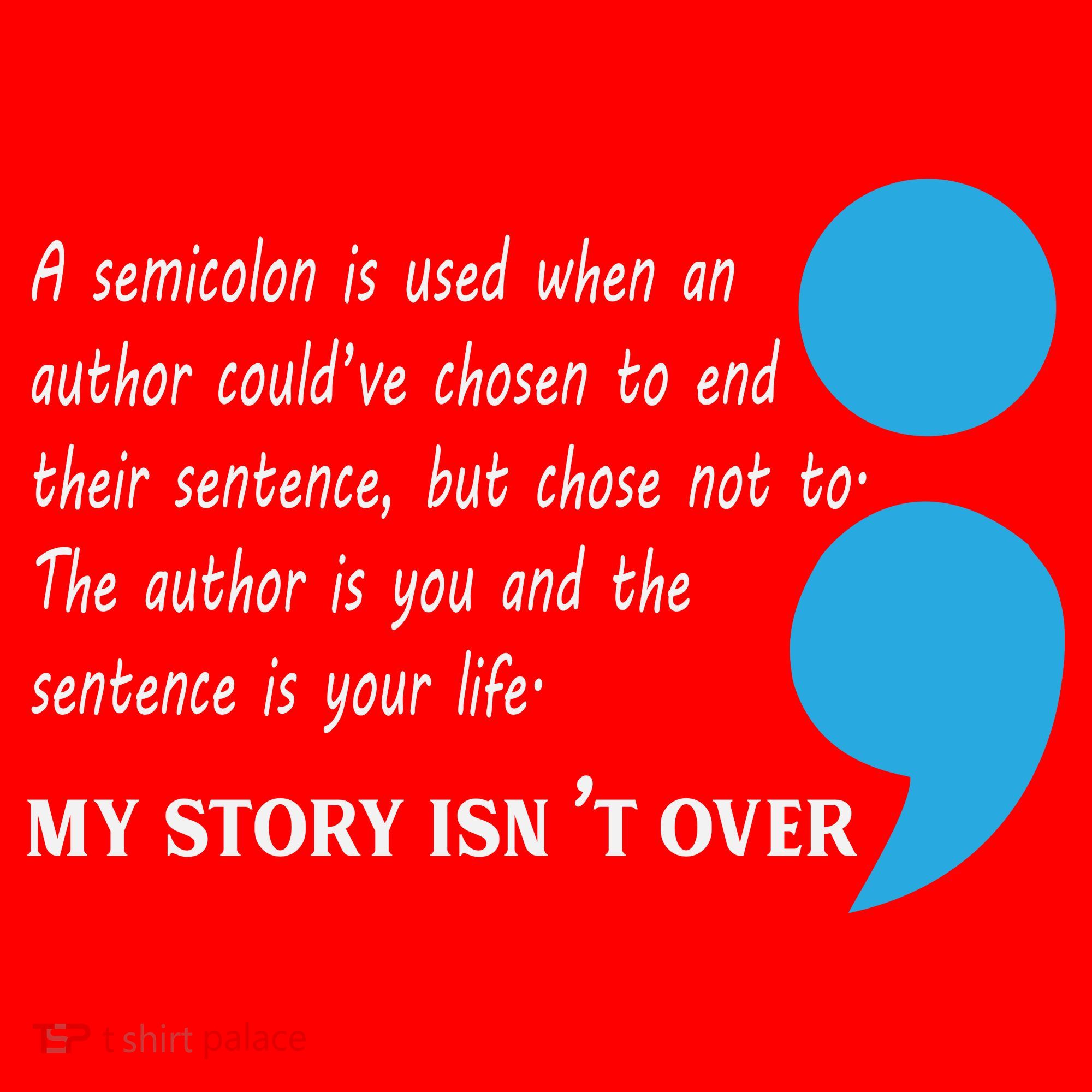 Semicolon Suicide Prevention Awareness Santa Hat