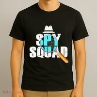 Spy Squad Police Crime Investigator Private Detective Team T-Shirt thumb 3