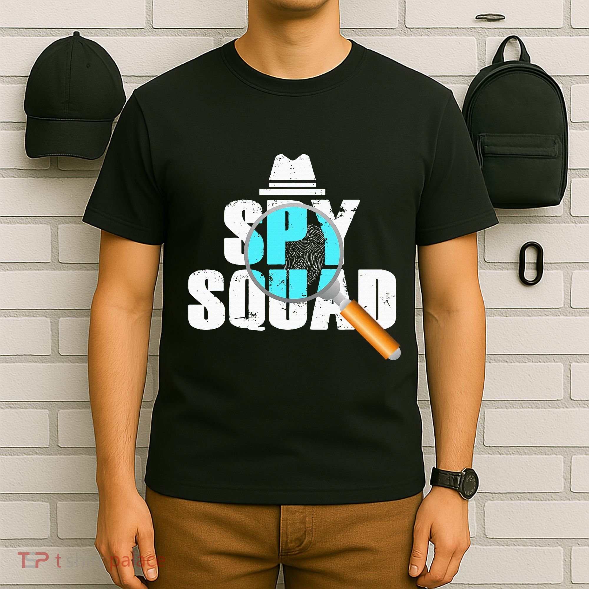 Spy Squad Police Crime Investigator Private Detective Team T-Shirt