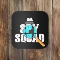 Spy Squad Police Crime Investigator Private Detective Team Coaster thumb 0