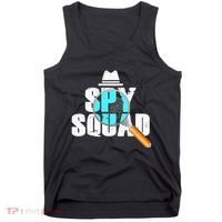 Spy Squad Police Crime Investigator Private Detective Team Tank Top thumb 0