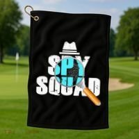 Spy Squad Police Crime Investigator Private Detective Team Golf Towel thumb 1