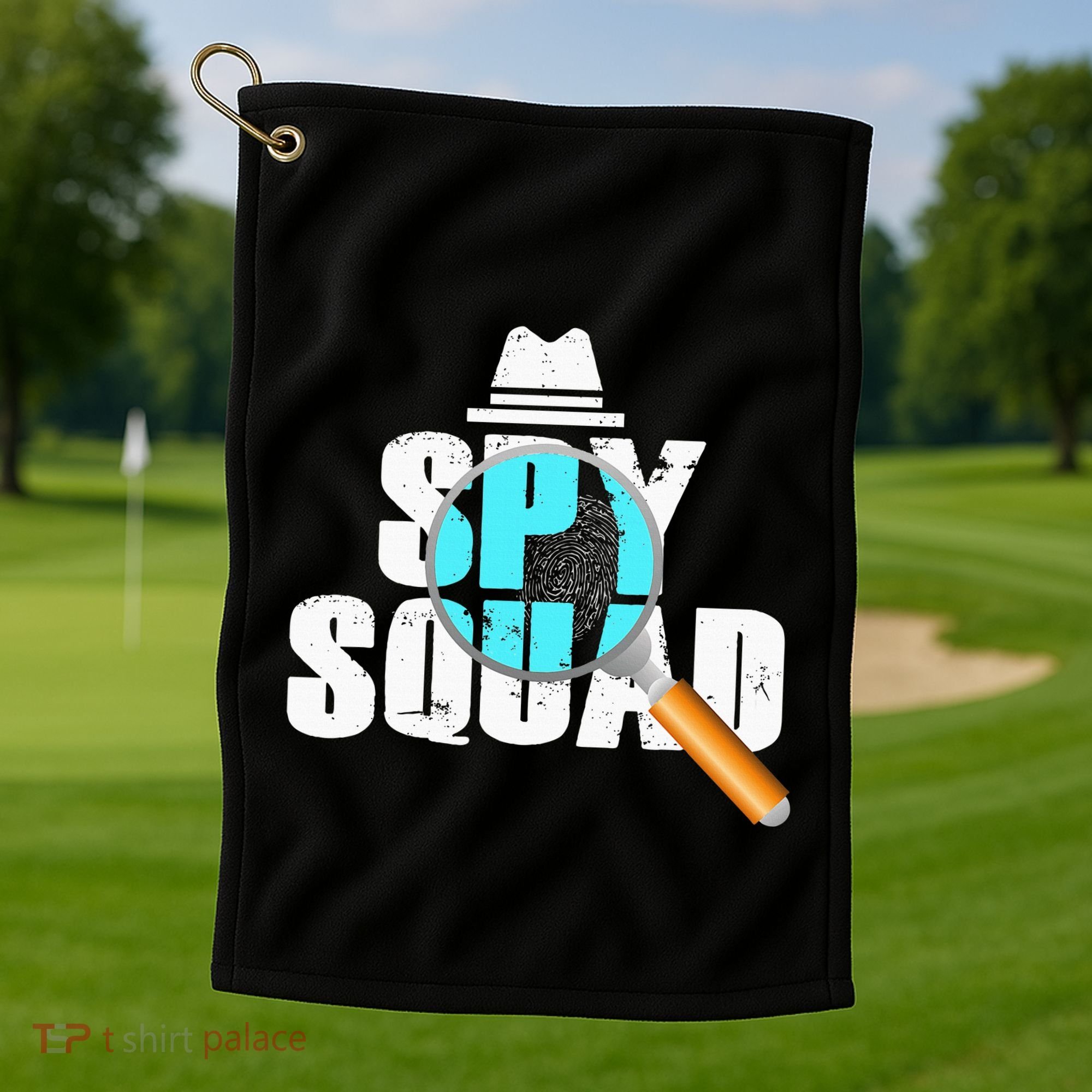 Spy Squad Police Crime Investigator Private Detective Team Golf Towel