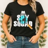 Spy Squad Police Crime Investigator Private Detective Team Women's T-Shirt thumb 2