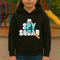 Spy Squad Police Crime Investigator Private Detective Team Kids Hoodie thumb 3