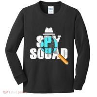Spy Squad Police Crime Investigator Private Detective Team Kids Long Sleeve Shirt thumb 0