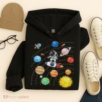 Solar System Planets Science Space Astronaut Universe Galaxy Hoodie thumb 4