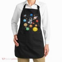 Solar System Planets Science Space Astronaut Universe Galaxy Apron thumb 2