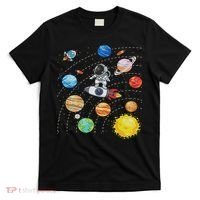 Solar System Planets Science Space Astronaut Universe Galaxy T-Shirt thumb 0