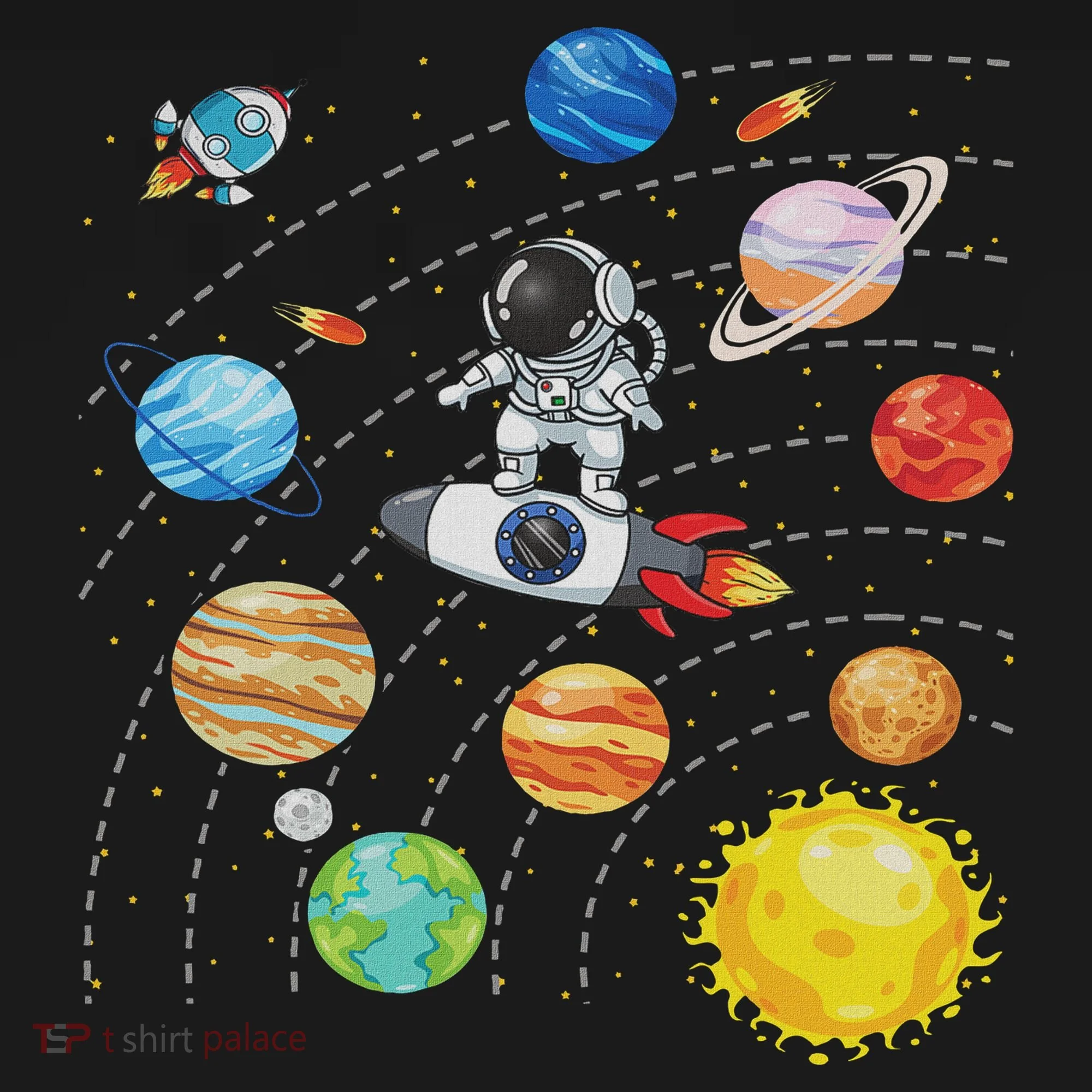 Solar System Planets Science Space Astronaut Universe Galaxy Backpack