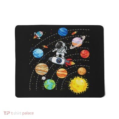 Solar System Planets Science Space Astronaut Universe Galaxy Mousepad