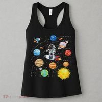Solar System Planets Science Space Astronaut Universe Galaxy Women's Tank Top thumb 3