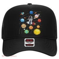Solar System Planets Science Space Astronaut Universe Galaxy Hat thumb 0
