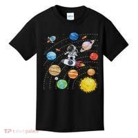 Solar System Planets Science Space Astronaut Universe Galaxy Kids T-Shirt thumb 0