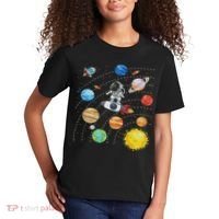 Solar System Planets Science Space Astronaut Universe Galaxy Kids T-Shirt thumb 2