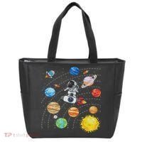 Solar System Planets Science Space Astronaut Universe Galaxy Tote Bag thumb 0