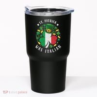 Shamrock St Patrick Was Italian St. Patrick's Day Tumbler thumb 0
