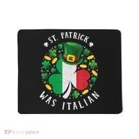 Shamrock St Patrick Was Italian St. Patrick's Day Mousepad thumb 0