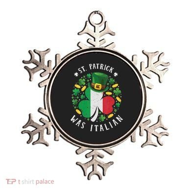 Shamrock St Patrick Was Italian St. Patrick's Day Ornament