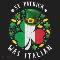 Shamrock St Patrick Was Italian St. Patrick's Day Hat thumb 2