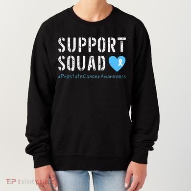 Support Squad Prostate Cancer Awareness Women's Sweatshirt