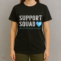 Support Squad Prostate Cancer Awareness T-Shirt thumb 4