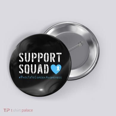 Support Squad Prostate Cancer Awareness Button