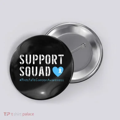 Support Squad Prostate Cancer Awareness Button