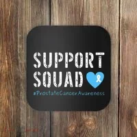 Support Squad Prostate Cancer Awareness Coaster thumb 0