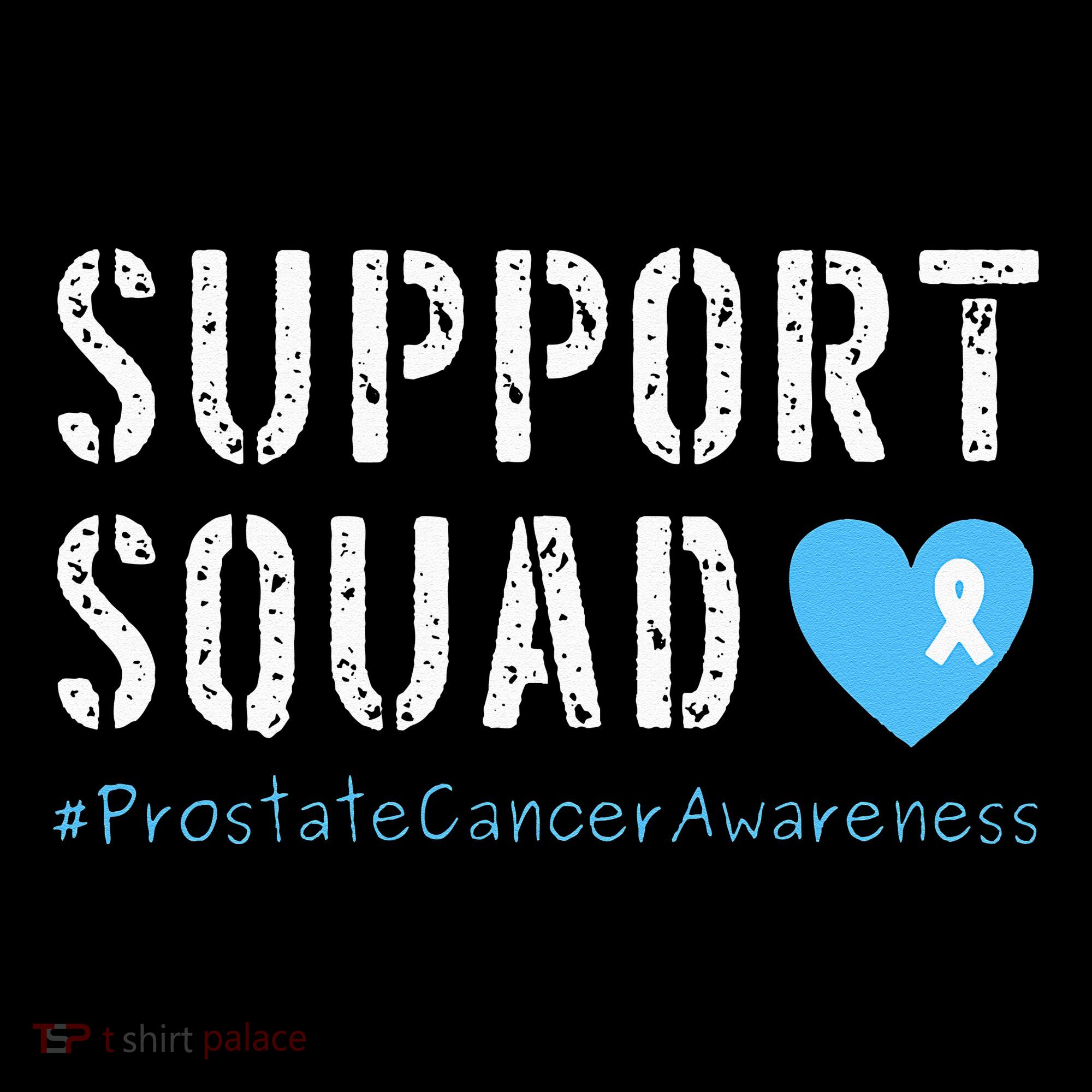Support Squad Prostate Cancer Awareness Coaster