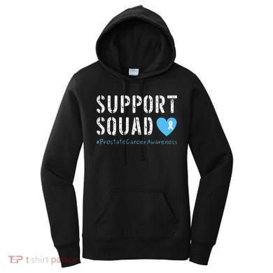 Support Squad Prostate Cancer Awareness Women's Hoodie