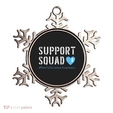 Support Squad Prostate Cancer Awareness Ornament