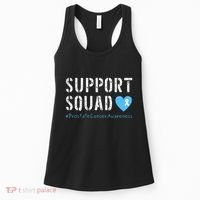 Support Squad Prostate Cancer Awareness Women's Tank Top thumb 0