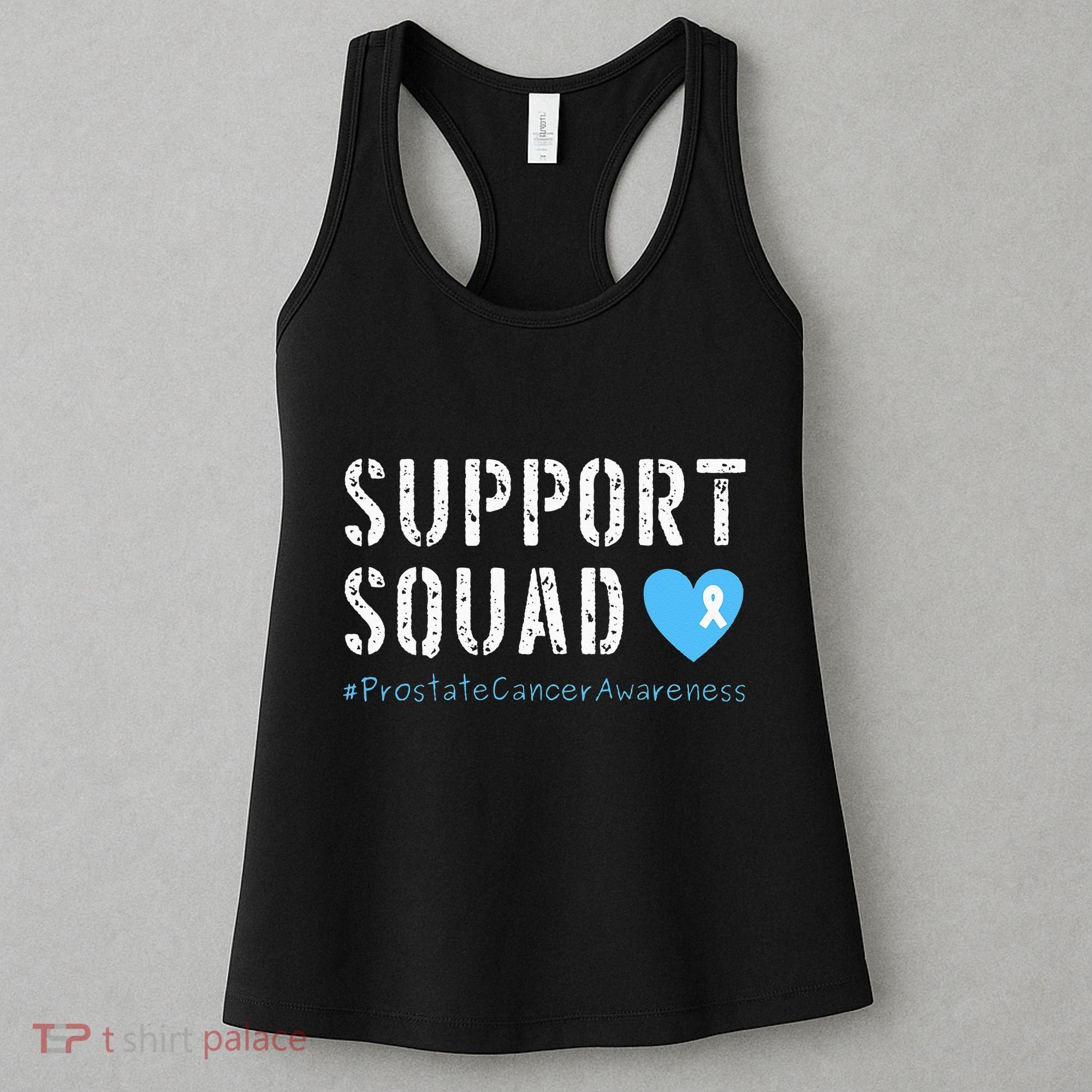 Support Squad Prostate Cancer Awareness Women's Tank Top