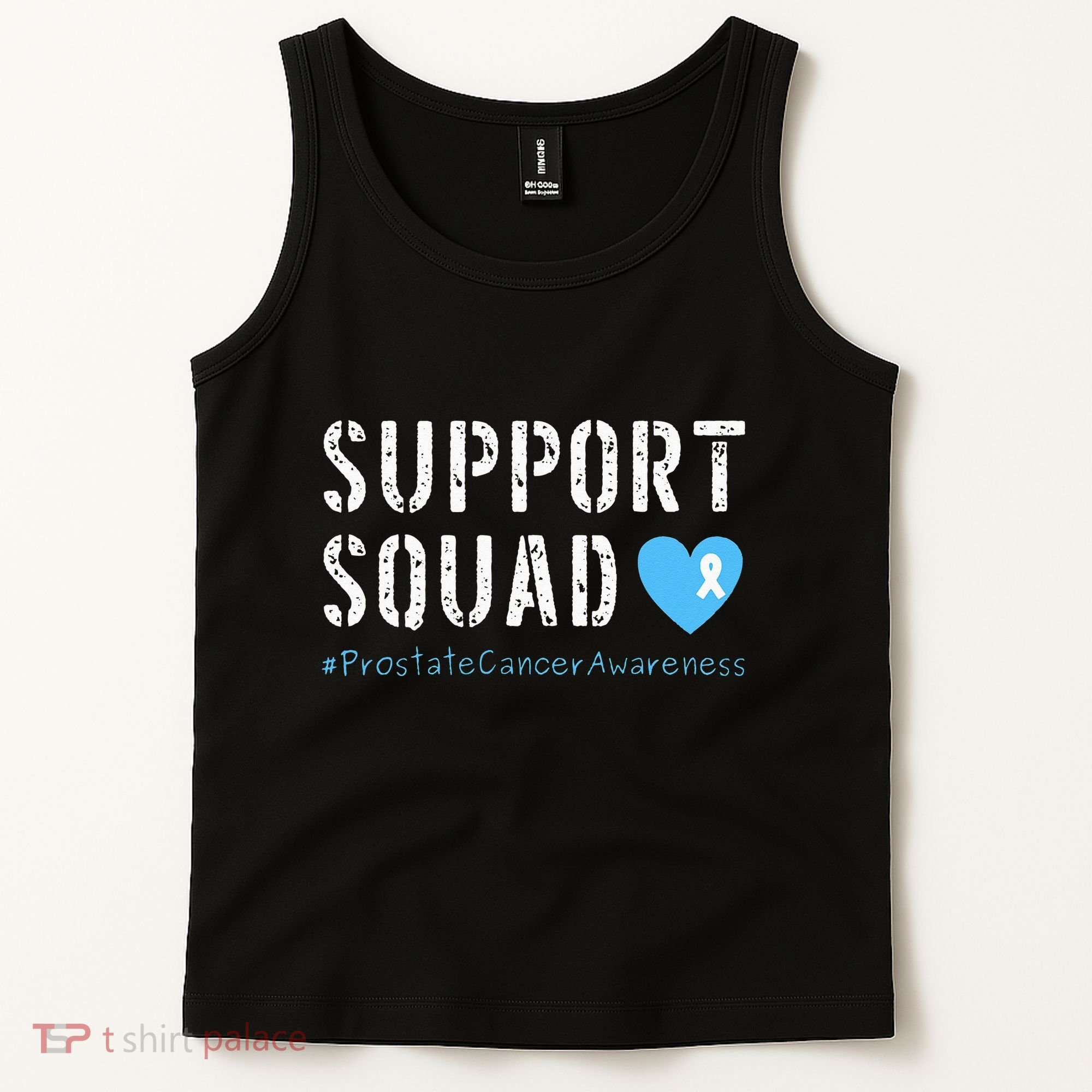 Support Squad Prostate Cancer Awareness Tank Top