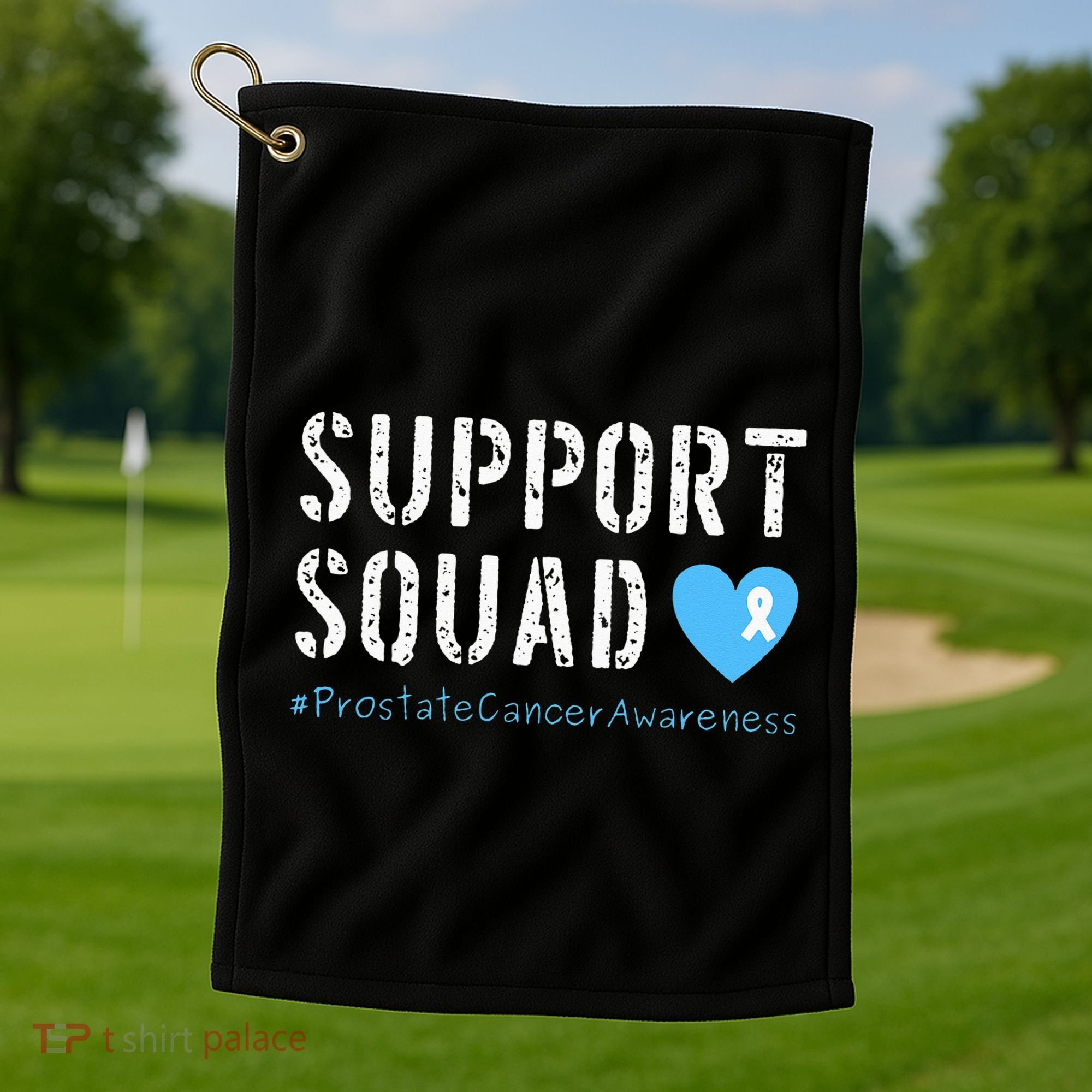 Support Squad Prostate Cancer Awareness Golf Towel