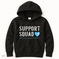 Support Squad Prostate Cancer Awareness Kids Hoodie thumb 0