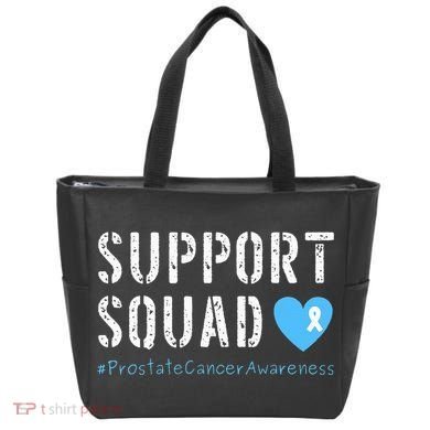 Support Squad Prostate Cancer Awareness Tote Bag
