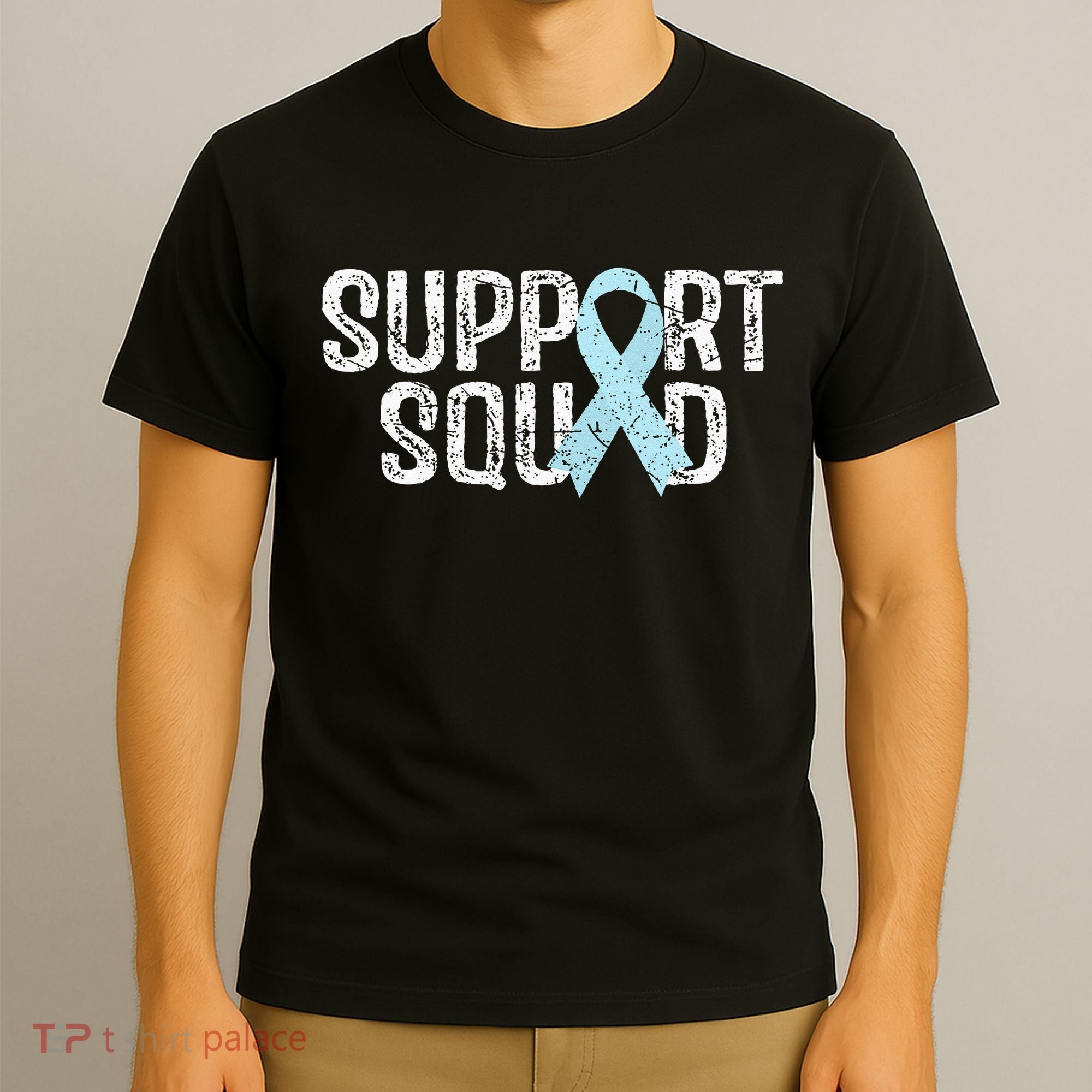 Support Squad Prostate Cancer Awareness T-Shirt